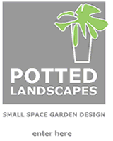 Potted Landscapes, small space garden design